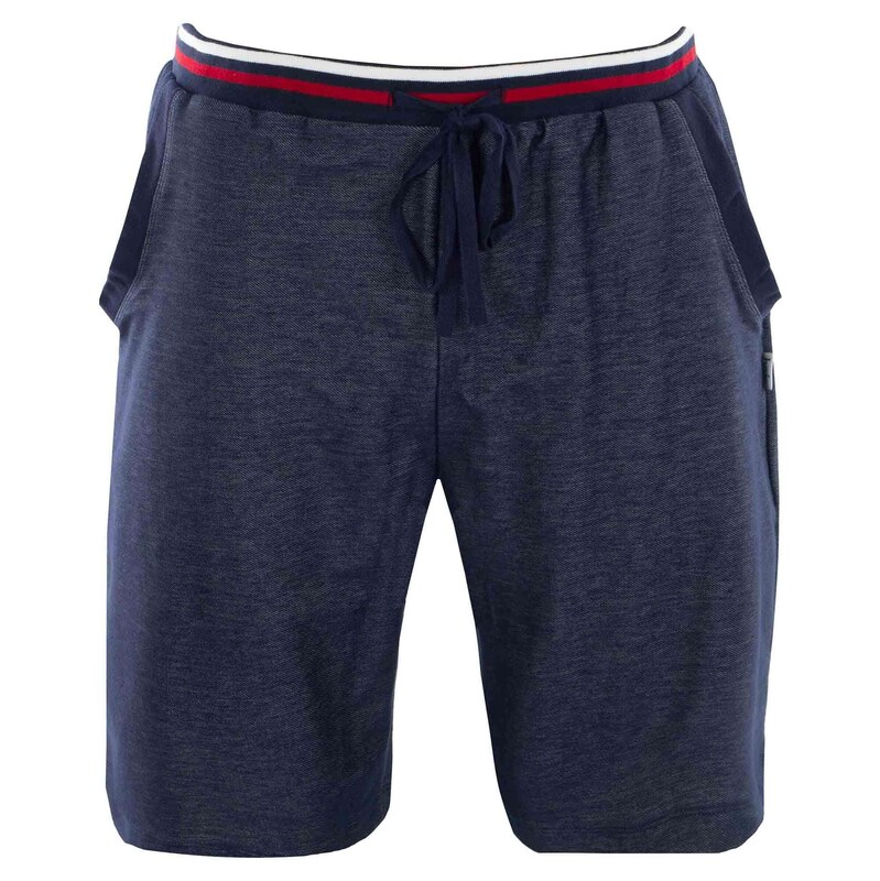 HAJO Kalhoty marine modrá / námořnická modř / červená / bílá