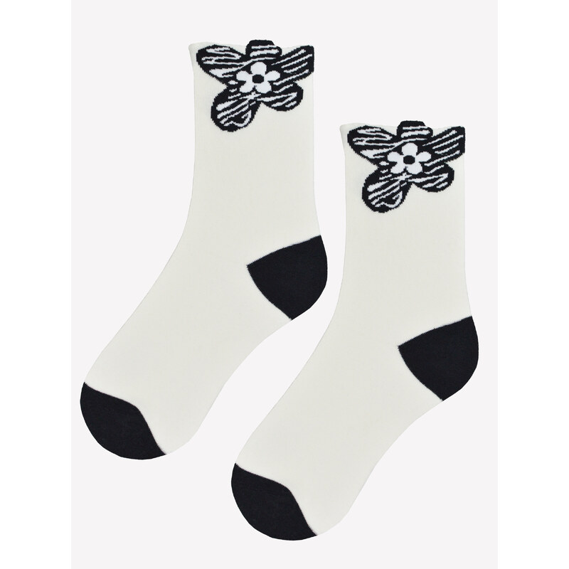 NOVITI Woman's Socks SB048-G-02