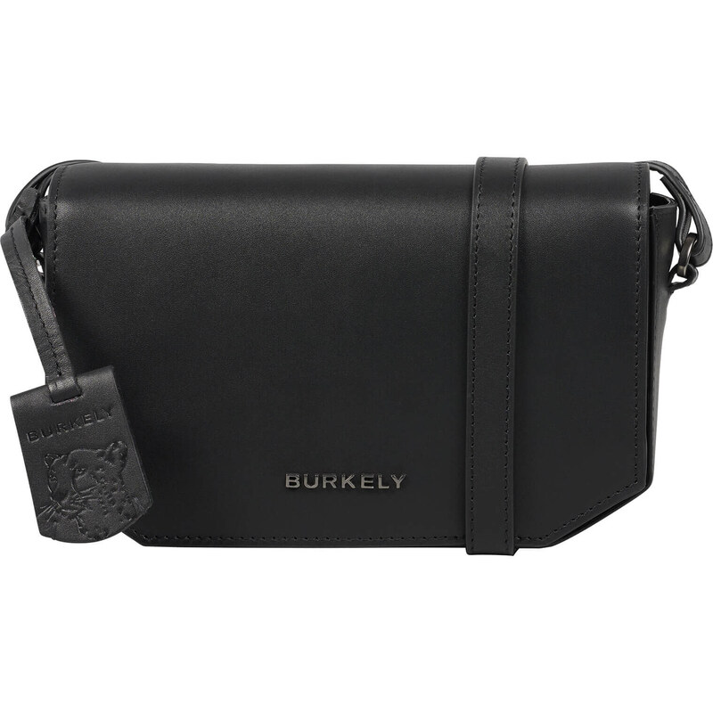 Dámská crossbody kožená kabelka Burkely Katia - černá 86517440