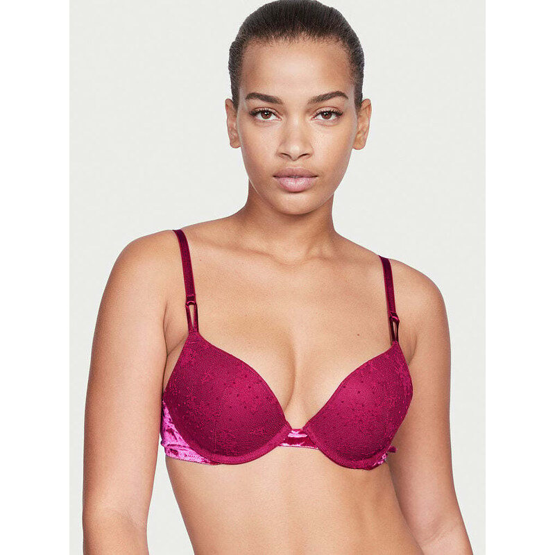 Victoria's Secret Push Up Podprsenka Sexy Tee se sametem