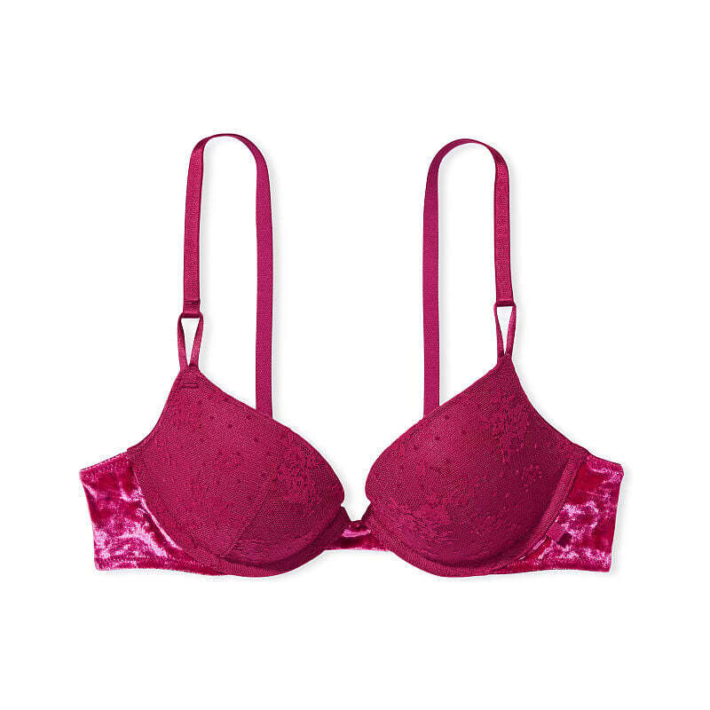 Victoria's Secret Push Up Podprsenka Sexy Tee se sametem