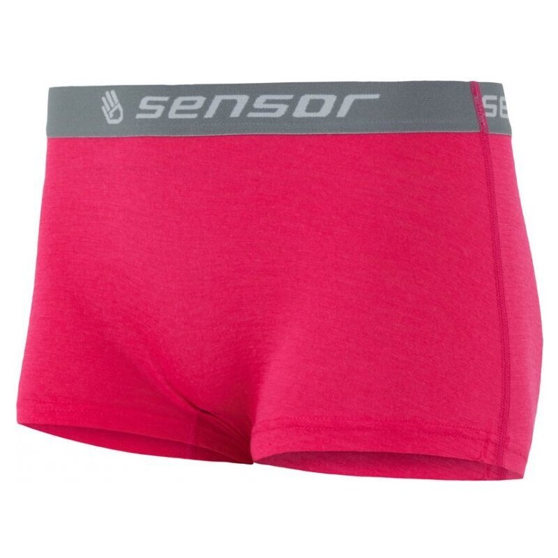 Sensor Merino active kalhotky s nohavičkou Magenta (růžová) S