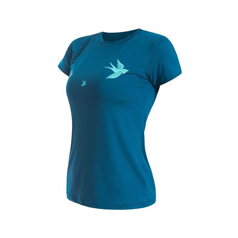 Sensor Coolmax tech dámské tričko krátký rukáv, Swallow Safírová S