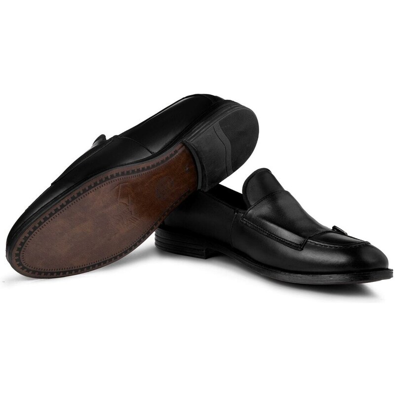 Ducavelli Double Genuine Leather Men's Loafers Classic Loafers