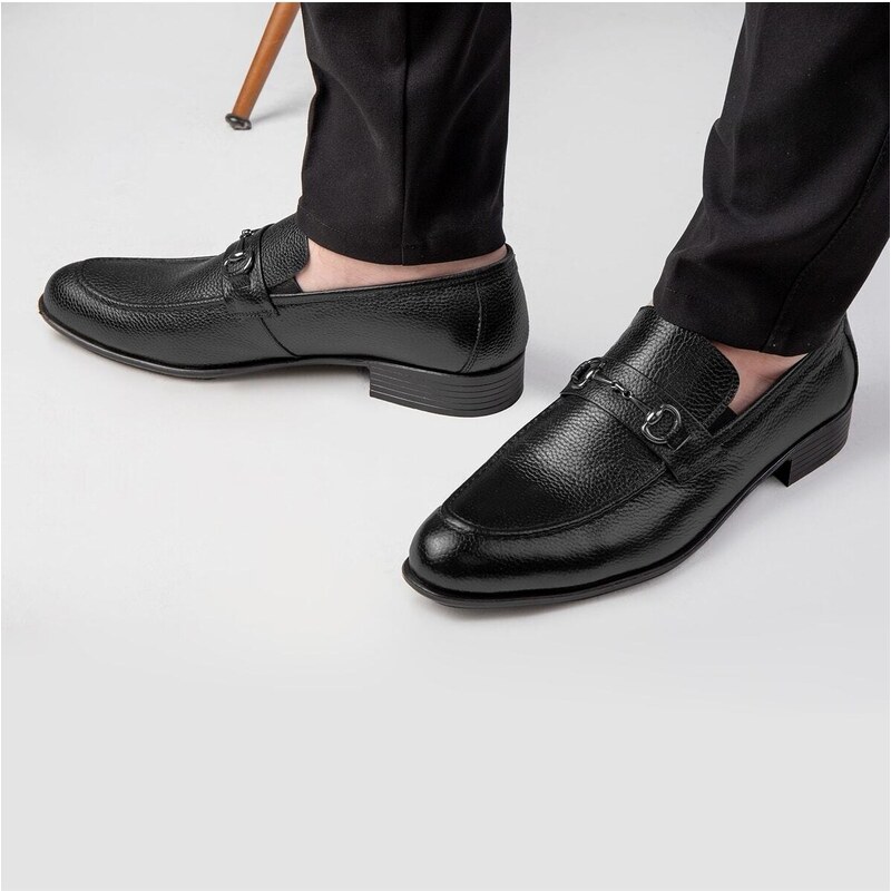 Ducavelli Sidro Genuine Leather Men's Classic Shoes, Loafers Classic Shoes, Loafers.