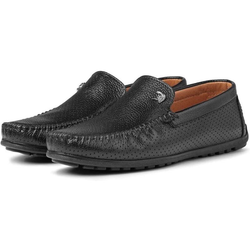 Ducavelli Fruga Genuine Leather Men's Casual Shoes, Loafers, Lightweight Shoes, Leather Loafers.