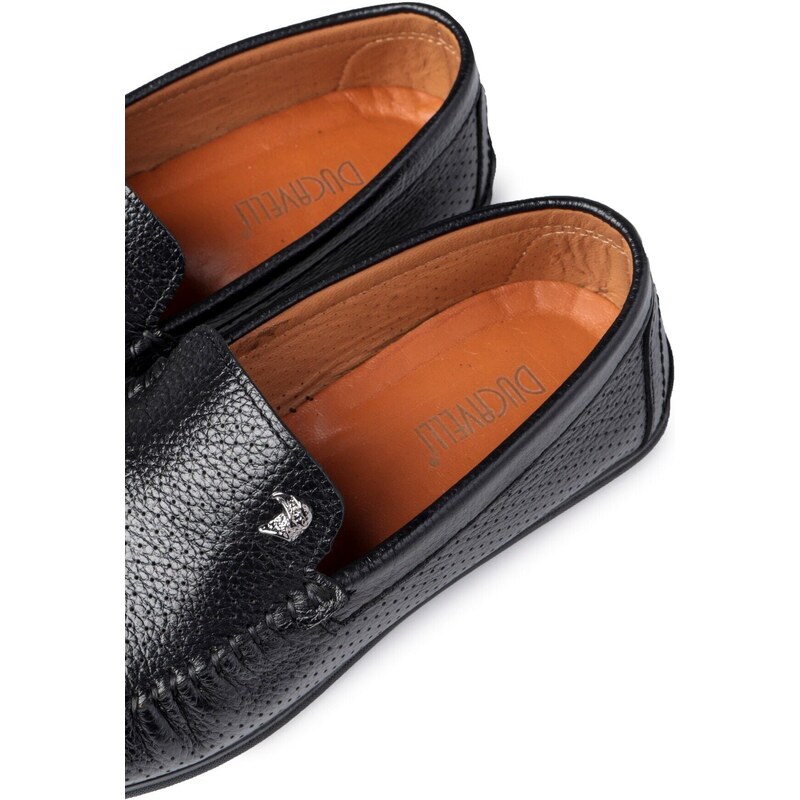 Ducavelli Fruga Genuine Leather Men's Casual Shoes, Loafers, Lightweight Shoes, Leather Loafers.