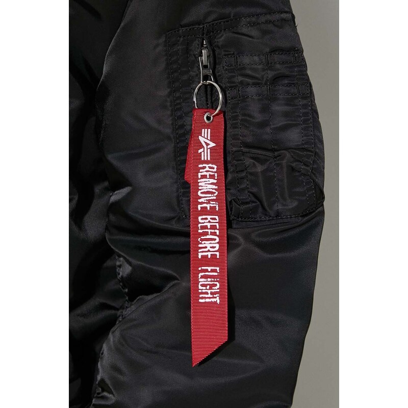 Bomber bunda Alpha Industries MA-1 D-Tec SE černá barva, zimní, 133104.95