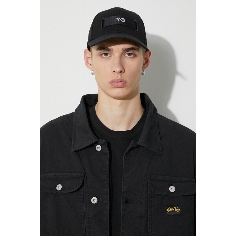 Džínová bunda Stan Ray TRUCKER JACKET (LINED) pánská, černá barva, přechodná, AW2312154