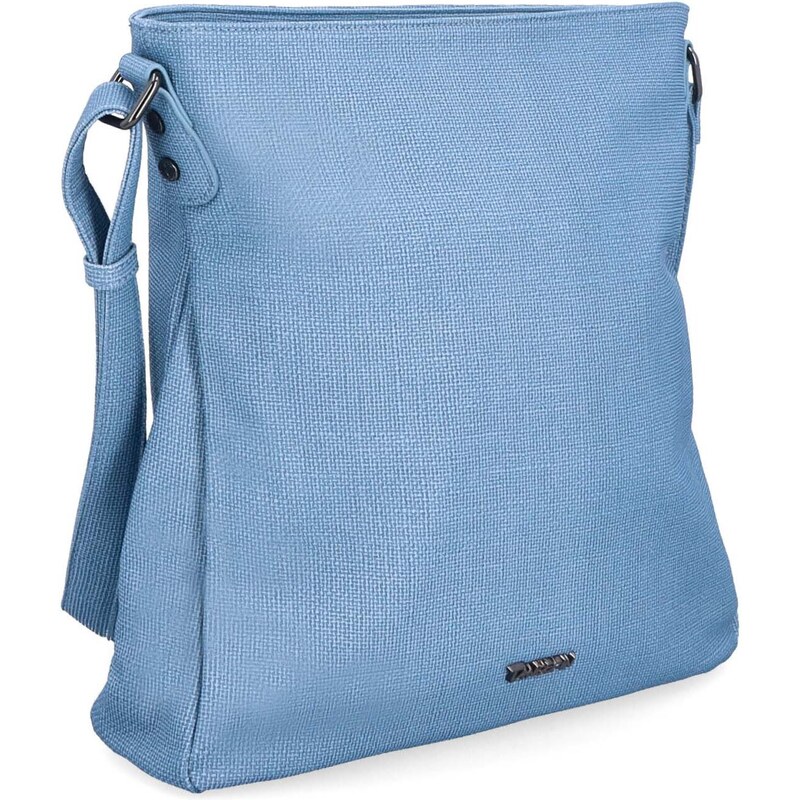 Kabelka ze syntetické kůže crossbody Tangerin modrá 7001 M 106554234