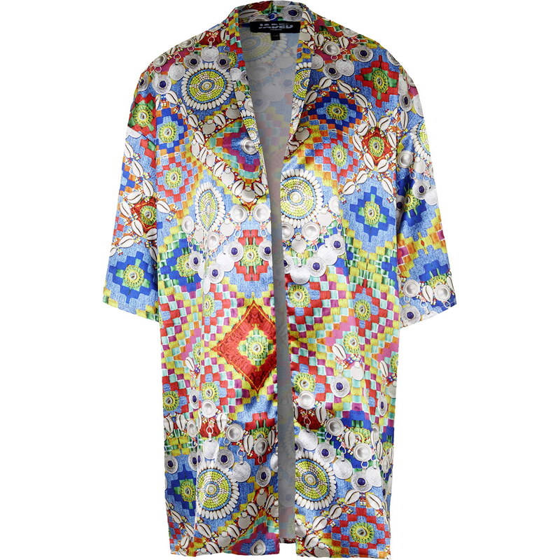 Topshop **Shell Print Beach Kimono by Jaded London