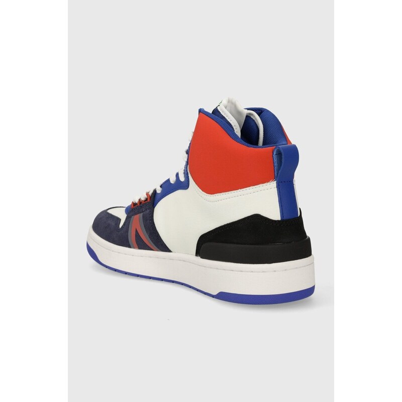Kožené sneakers boty Lacoste L001 Leather Colorblock High-Top 45SMA0027