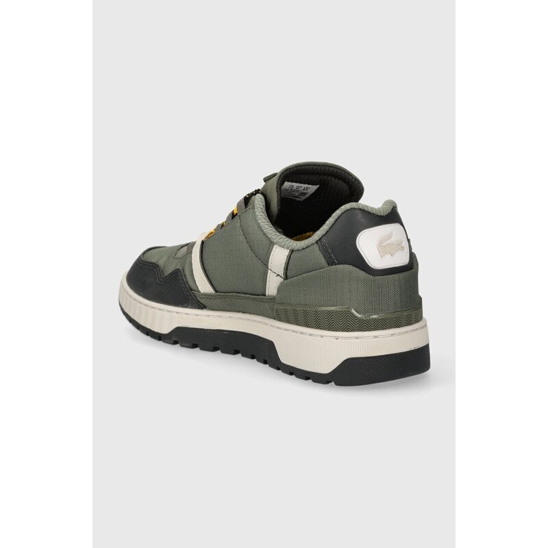 Sneakers boty Lacoste T-Clip Winter Textile Outdoor zelená barva, 46SMA0087