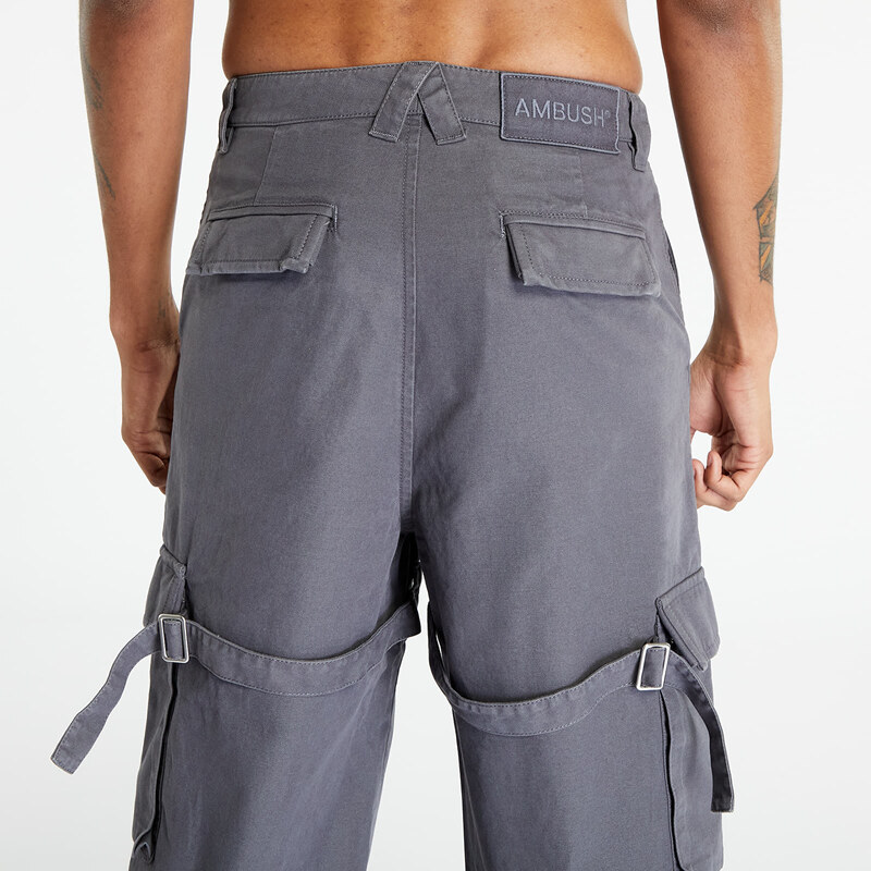 Pánské cargo pants Ambush Relaxed Fit Cargo Pants UNISEX Slate Grey/ No Color