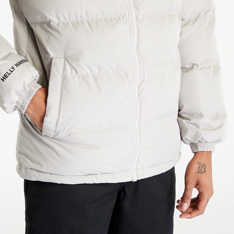 Pánská péřová bunda Helly Hansen Yu 23 Reversible Puffer Mellow Grey/ Black