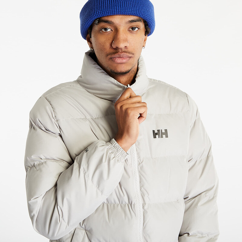 Pánská péřová bunda Helly Hansen Yu 23 Reversible Puffer Mellow Grey/ Black