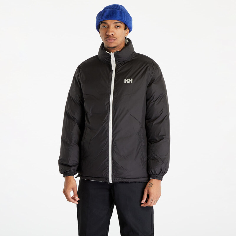 Pánská péřová bunda Helly Hansen Yu 23 Reversible Puffer Mellow Grey/ Black