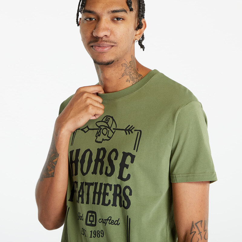 Pánské tričko Horsefeathers Jack T-Shirt Loden Green