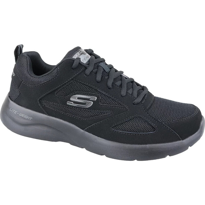 Černé pánské tenisky Skechers Dynamight 2.0 58363-BBK Černá