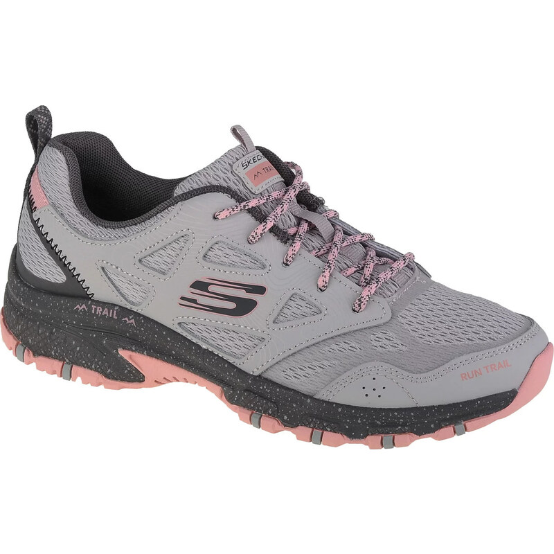Šedé dámské trekingové boty Skechers Hillcrest - Pure Escapade Šedá 109396136