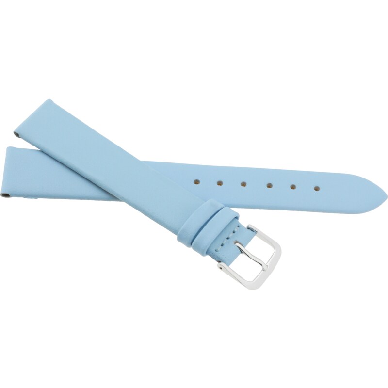 JVD Modrý kožený unisex řemínek na hodinky R14806/10