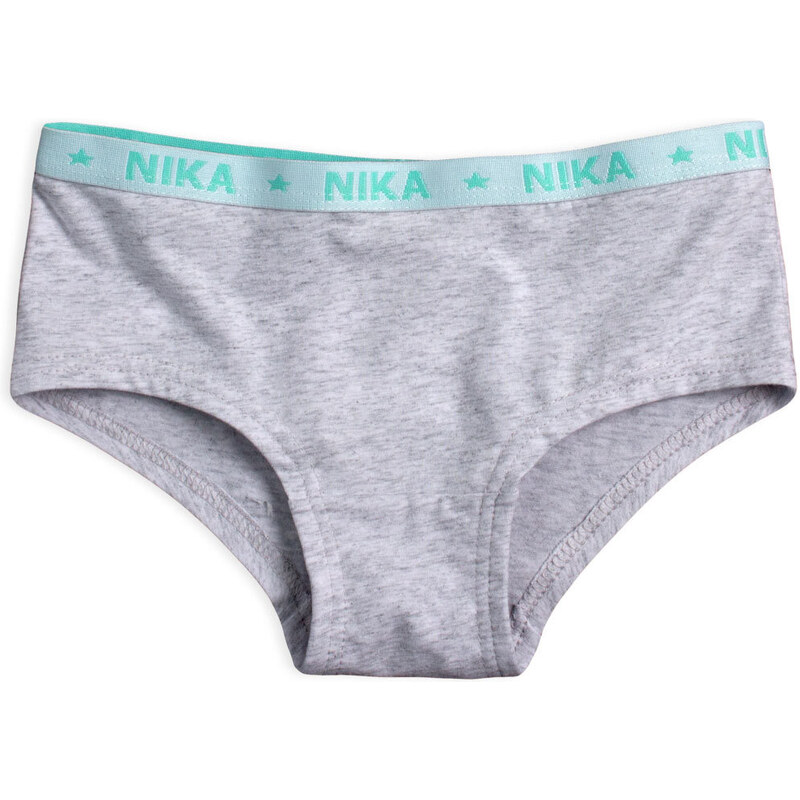Dívčí kalhotky NIKA PETITE šedé 86557952