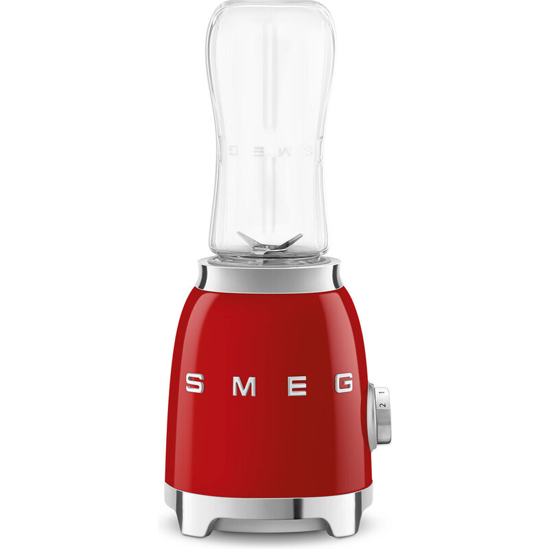 SMEG 50´s Retro Style smoothie mixér 0,6 l, červený, PBF01RDEU