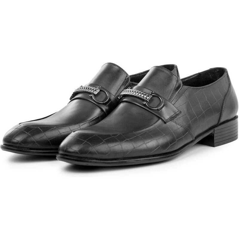 Ducavelli Lunta Genuine Leather Men's Classic Shoes, Loafers Classic Shoes, Loafers.