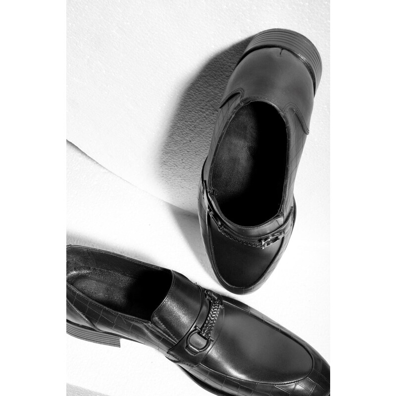 Ducavelli Lunta Genuine Leather Men's Classic Shoes, Loafers Classic Shoes, Loafers.