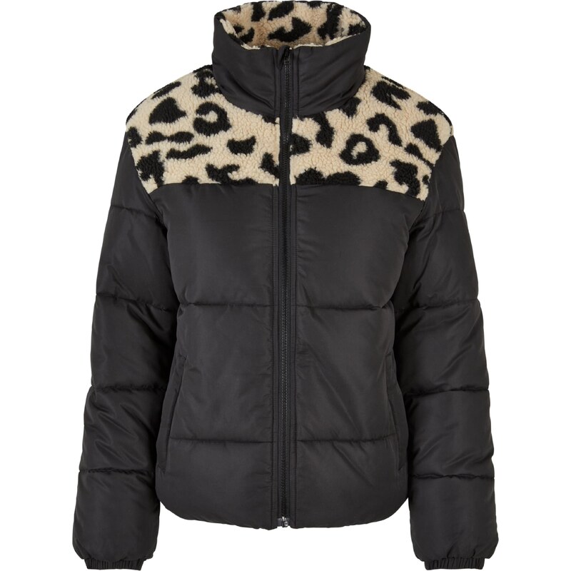 Urban Classics Zimní bunda béžová / černá 98146138