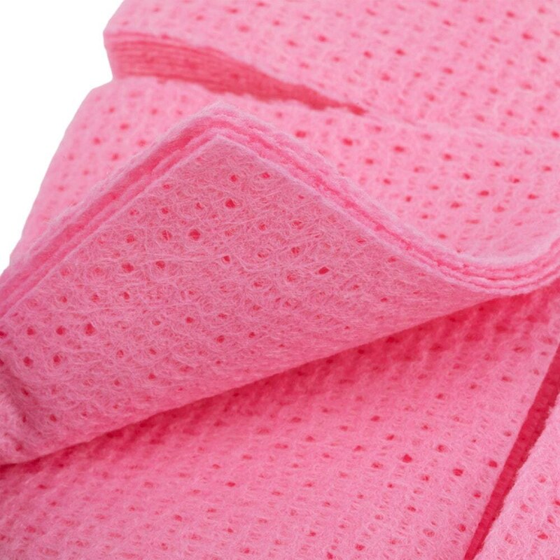 Lint Free Nail Pads Starnails, 5x5 -pink - netřepivé polštářky na nehty růžové, 250 ks