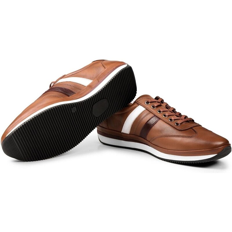 Ducavelli Dynamic Genuine Leather Men's Casual Shoes, 100% Leather Shoes, All Seasons Shoes.