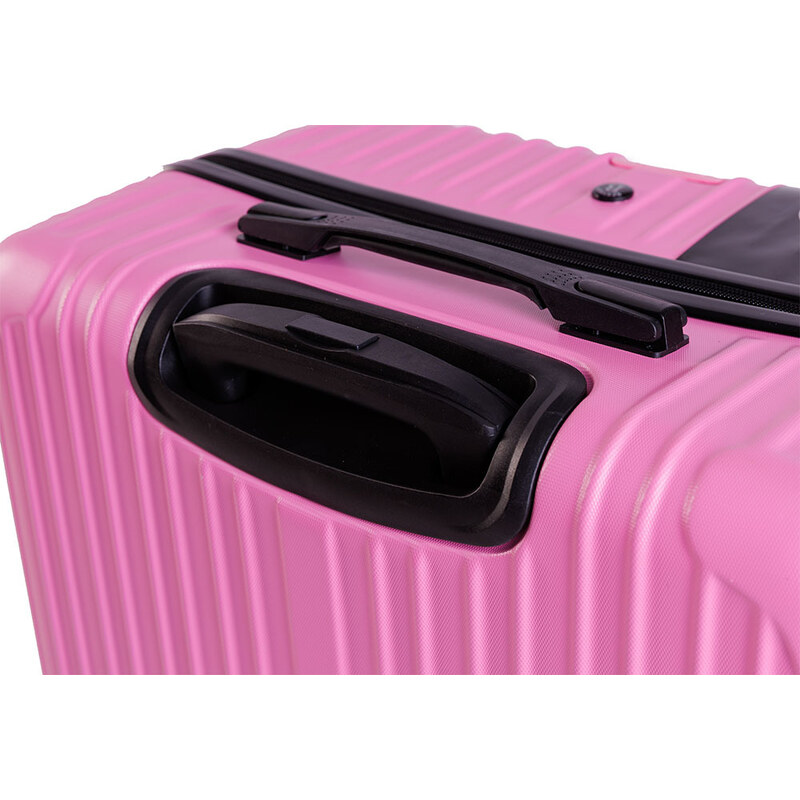 Cestovní kufr BERTOO Venezia - růžový L