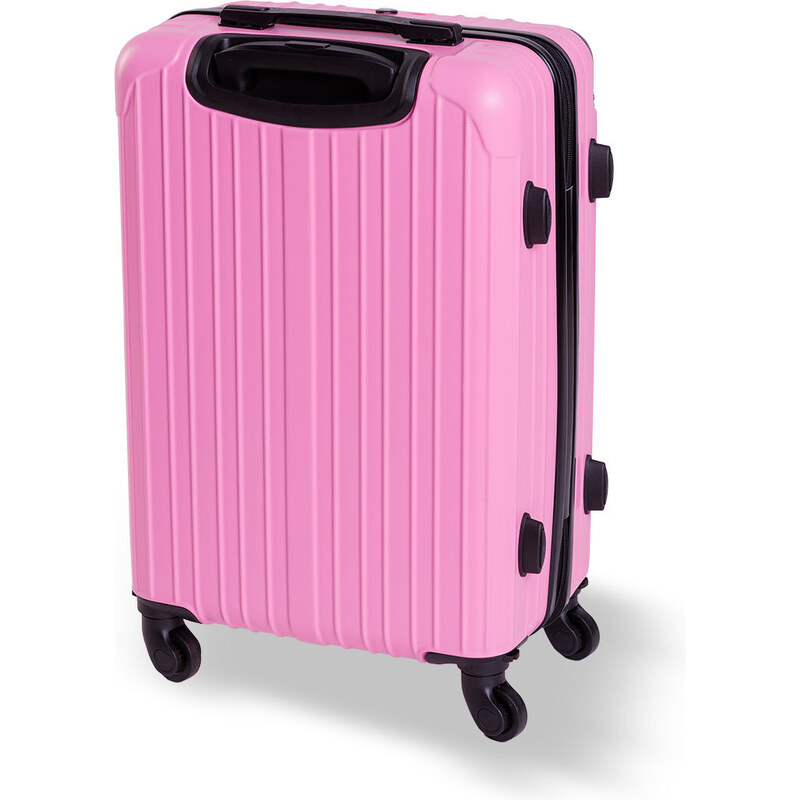 Cestovní kufr BERTOO Venezia - růžový L