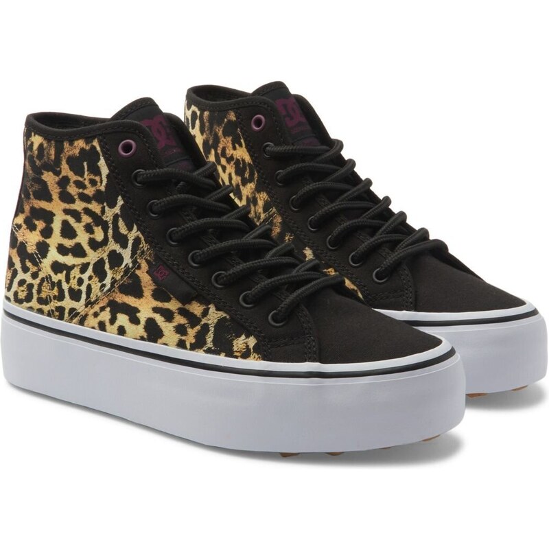 Dc shoes dámské boty Manual HI WNT Black/M Gold | Černá