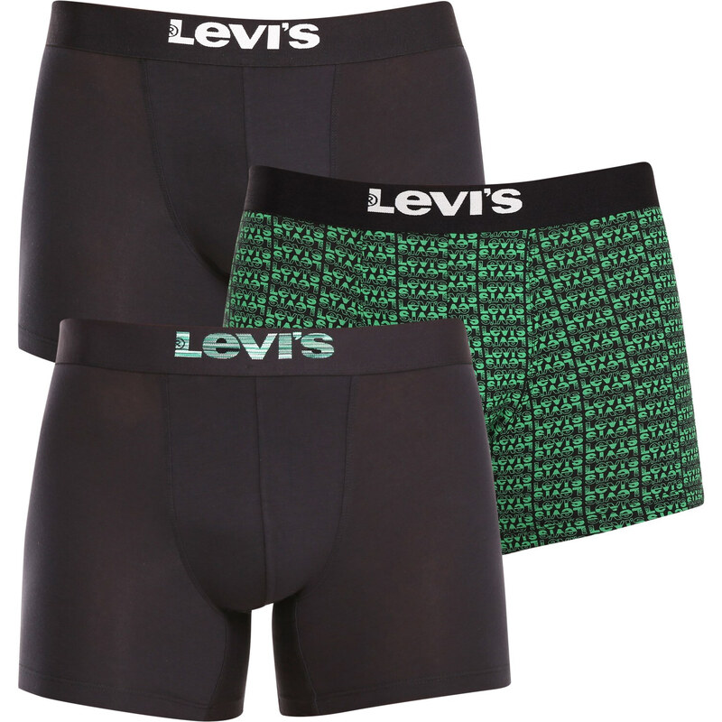 3PACK pánské boxerky Levis vícebarevné (701224664 001)