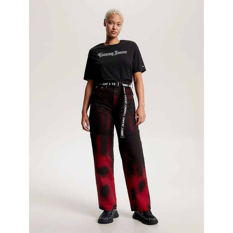 Tommy Jeans dámské černé triko