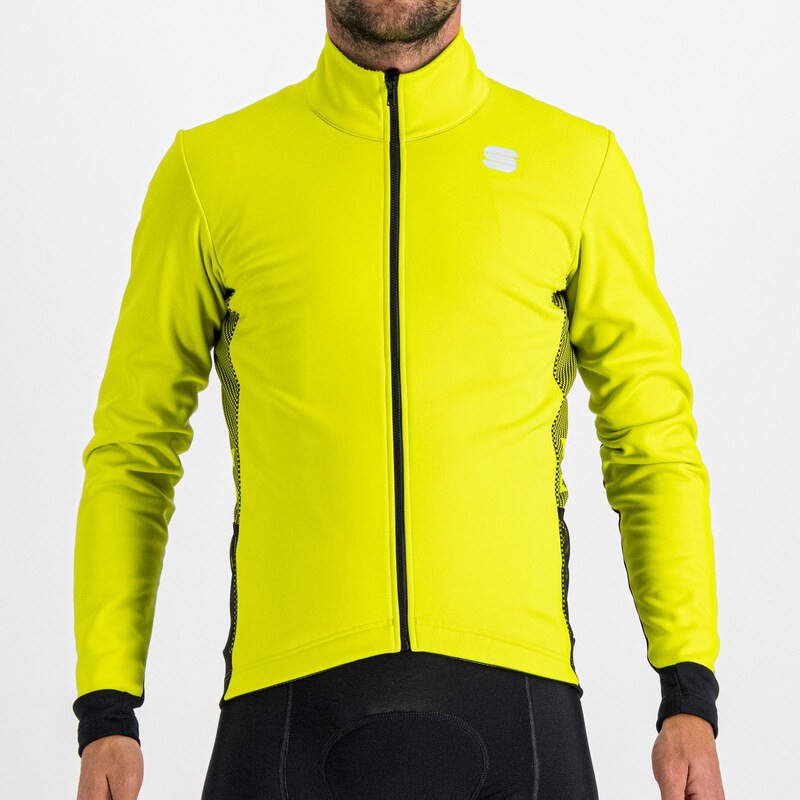 Sportful NEO SOFTSHELL cyklistická bunda, žlutá