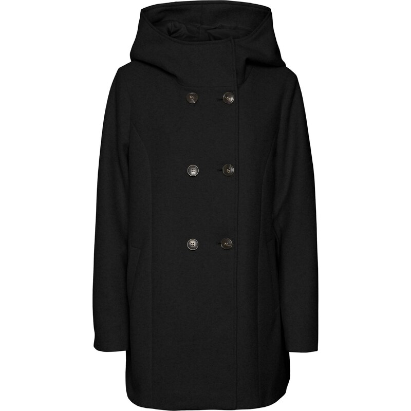 VERO MODA Přechodný kabát Fortune černá