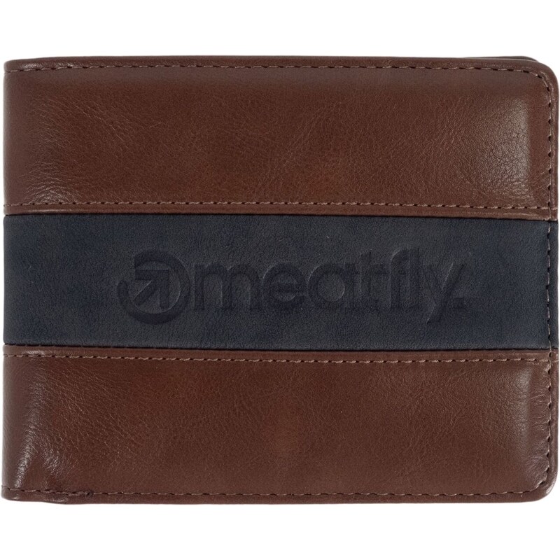 Meatfly peněženka Lerick Brown | Hnědá