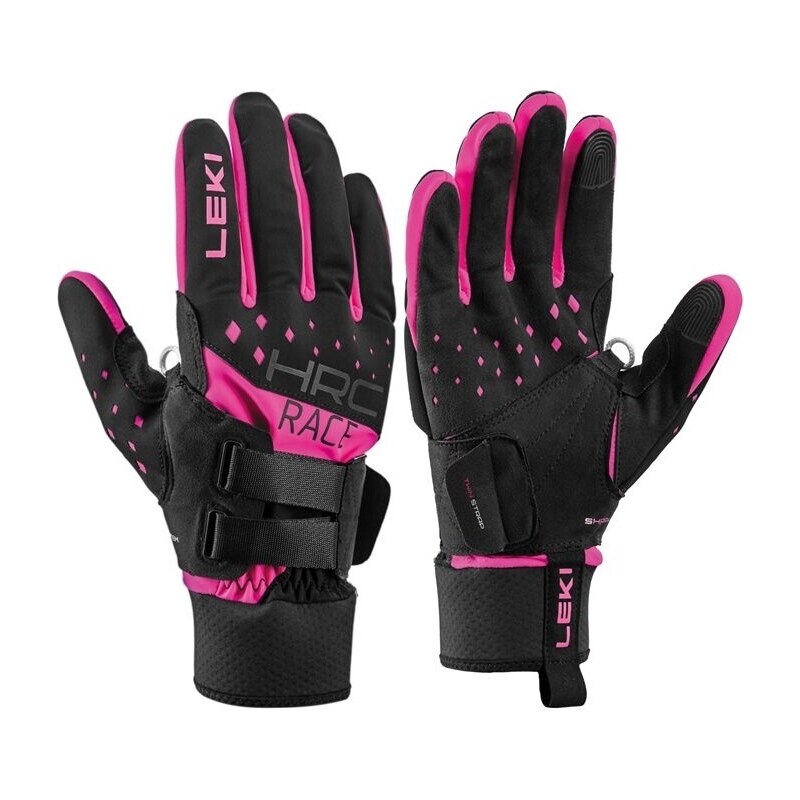 LEKI HRC RACE SHARK Black/Pink