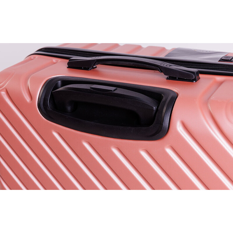 Cestovní kufr BERTOO Roma - růžový XL