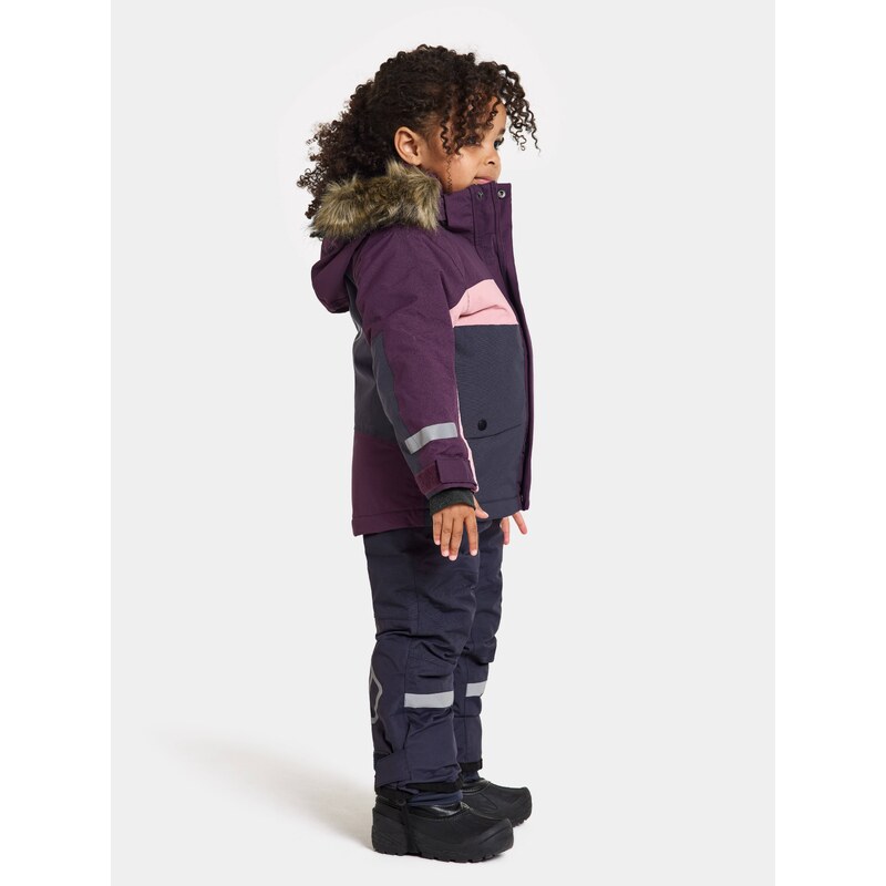 Dětská zimní bunda Didriksons Bjarven Plumb I07