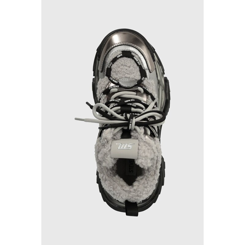 Sneakers boty Steve Madden Kaboom stříbrná barva, SM11002743