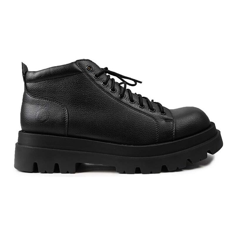 Kotníkové boty Altercore Oscar Vegan pánské, černá barva
