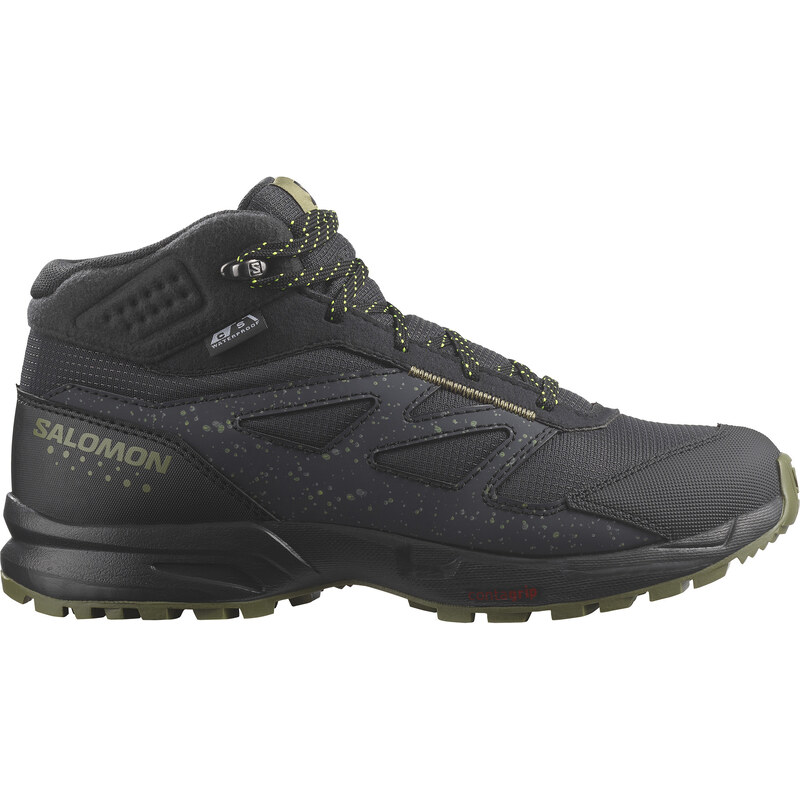 Salomon Outway Mid CSWP J Velikost: EU 36 phantom/black/safety yellow 86603465
