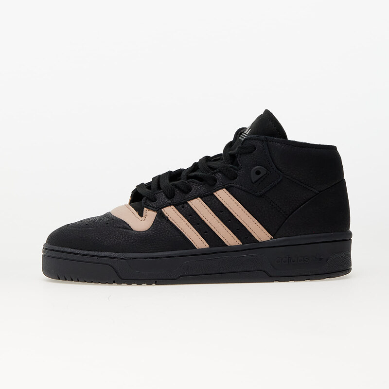 adidas Originals Pánské kotníkové tenisky adidas Rivalry Mid 001 Core Black/ Ash Pearl/ Core Black