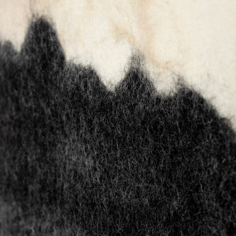 Abstraktní plstěný obraz DUTCHBONE AVANISH 84 x 59 cm