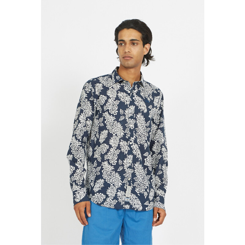 KOŠILE LA MARTINA MAN SHIRT L/S ALL OVER PRINT C