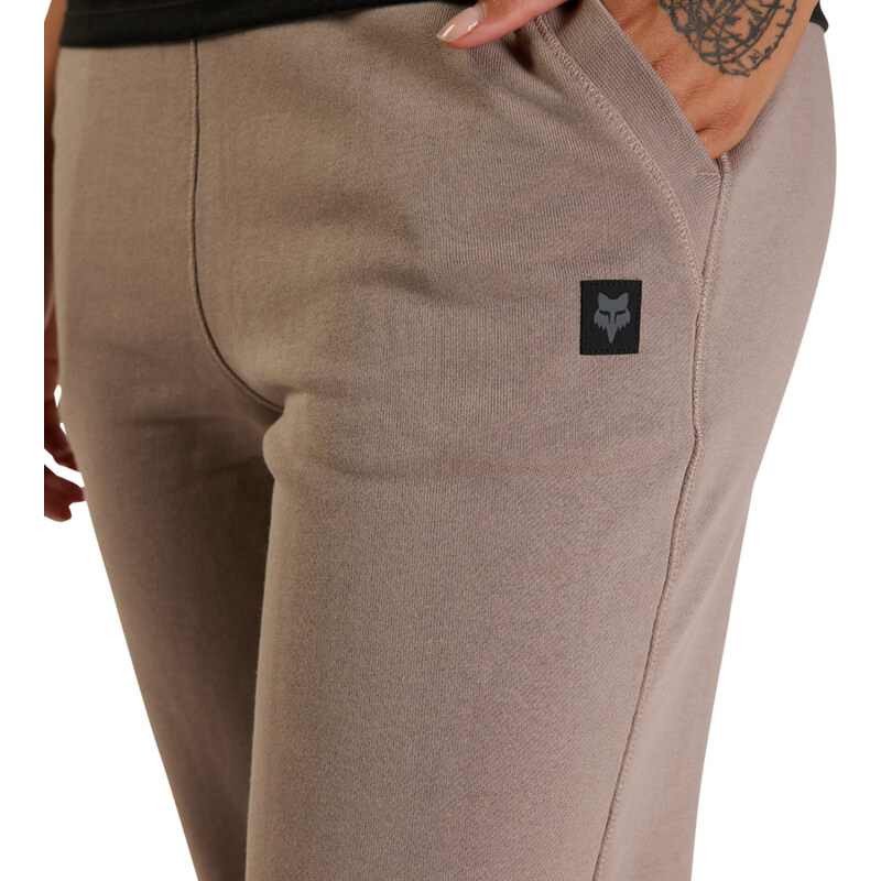 Dámské kalhoty Fox W Level Up Fleece Jogger - Taupe